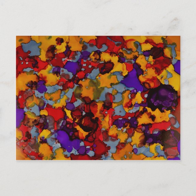 Confetti Nightmare Postkarte (Vorderseite)