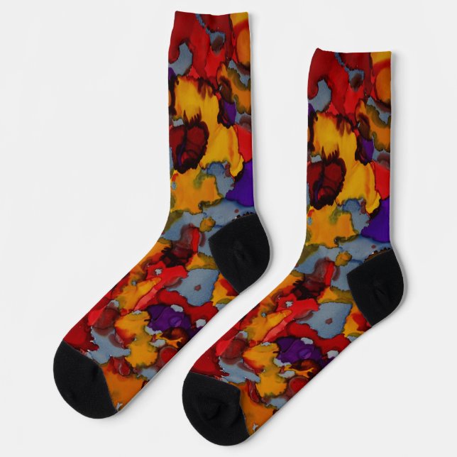 Confetti Nightmare Socken (Linkes Detail)