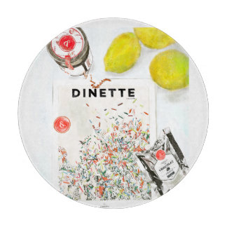 Confetti Oven Mitt and Pot Holder Set Schneidebrett