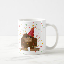 Confetti Party Sasquatch Bigfoot Tasse