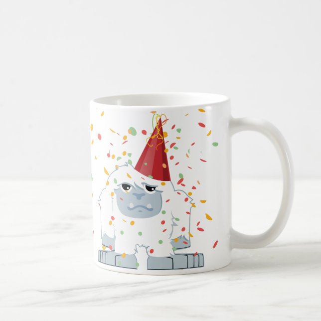 Confetti Party Yeti Tasse (Rechts)