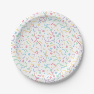 Confetti Pastels (Überraschung) Pappteller