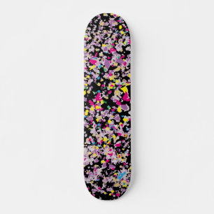 Confetti Pattern Skateboard