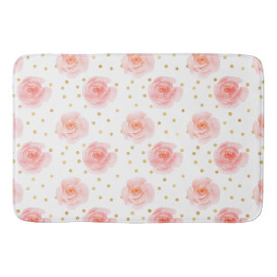 Confetti Pink Rose Badematte