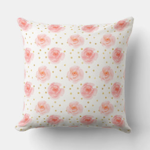 Confetti Pink Rose Kissen