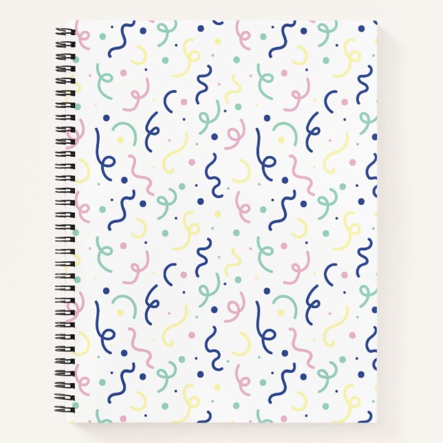 Confetti Pop - Multi Notizbuch (Vorderseite)
