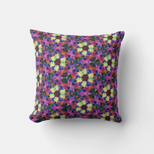 Confetti Retro Daisys Kissen (Vorderseite)