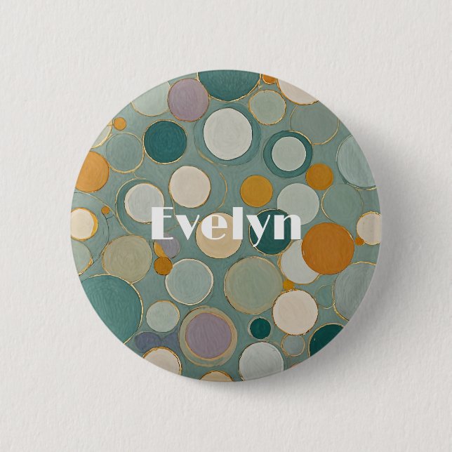 Confetti-Ströme Button (Vorderseite)