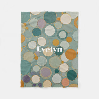 Confetti-Ströme Fleecedecke