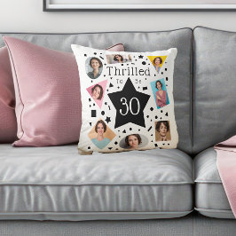 Confetti Thrilled wird 30 Geburtstag Kissen