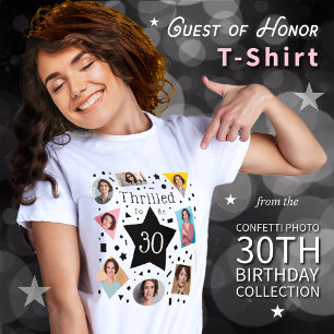 Confetti Thrilled zu 30 Geburtstag T - Shirt