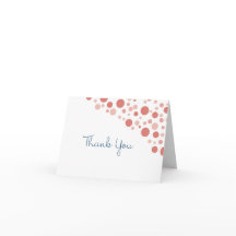 Confetti Vielen Dank Coral