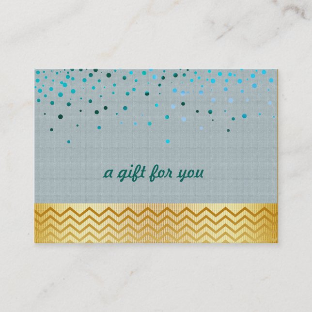 Confetti Zickzack Salon und Wellness-Center Gesche Rabattkarte (Vorderseite)