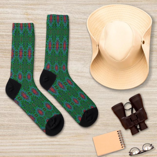 Confianza Textur Mandala Muster Socken (Von Creator hochgeladen)