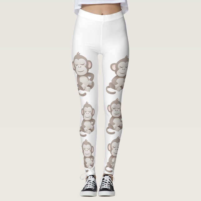 Confident Monkey – Everyday Comfort Leggings (Vorderseite)