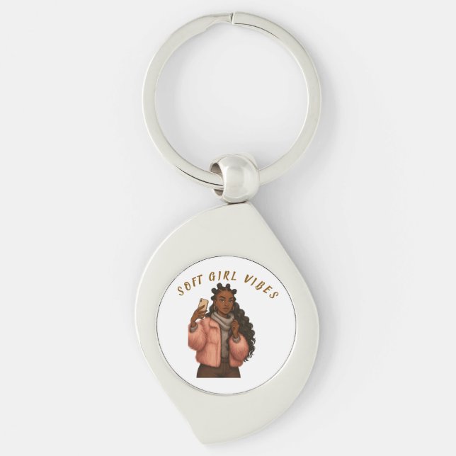 CONFIDENT STYLISH  SCHLÜSSELANHÄNGER (Vorderseite)