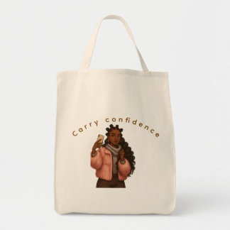 CONFIDENT STYLISH TOTE BAG TRAGETASCHE