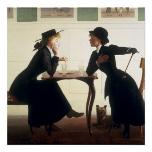 Confides von Harry Watrous Poster