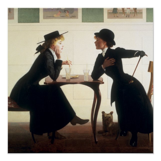 Confides von Harry Watrous Poster (Vorderseite)