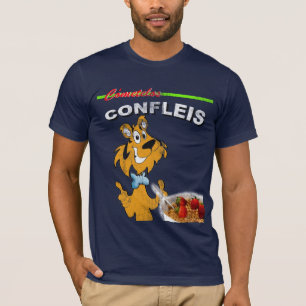 Confleis Beunruhigen-Blick T-Shirt