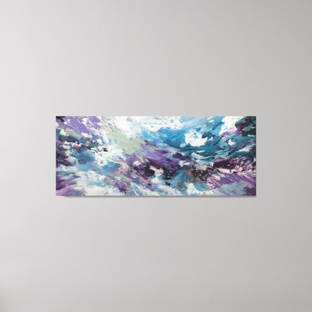 Confluence in Motion Leinwanddruck (Vorderseite)