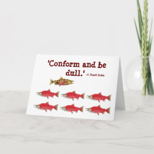 Conform & be dull card karte