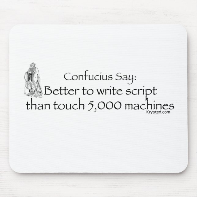 Confucious Mousepad (Vorne)