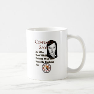 Confucius sagt tasse