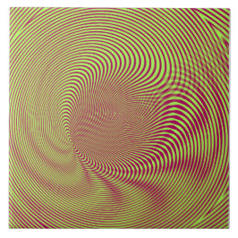 confusing hypnotic swirl lines pattern fliese