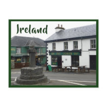 Cong (Quiet Man) Dorfplatz mit Text