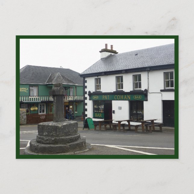 Cong (Quiet Man) Village Square Postkarte (Vorderseite)