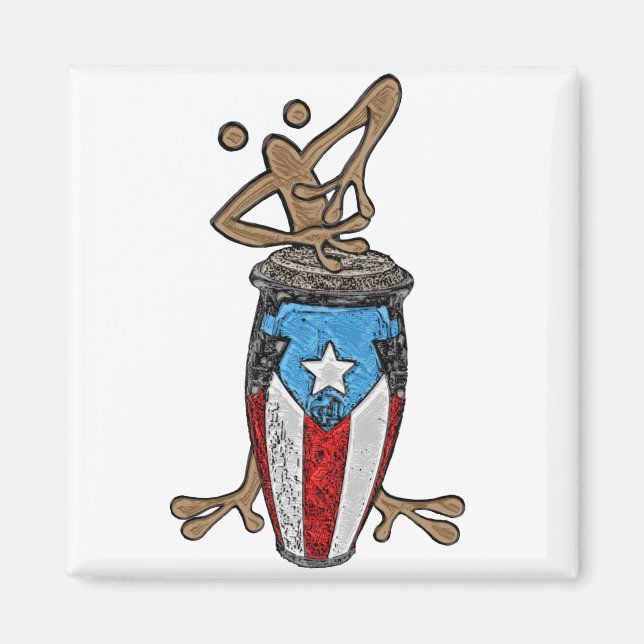 Conga Coqui Magnet (Vorne)