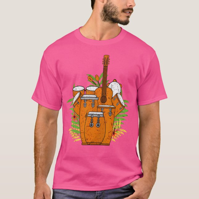Conga Drum Tshirt (Vorderseite)