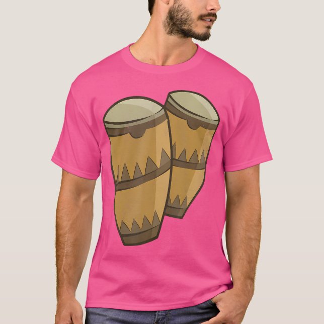 Conga Drummer Gift T-Shirt (Vorderseite)
