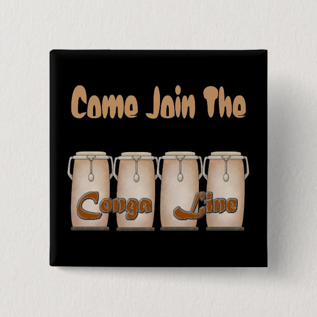 Conga Line Button (Vorderseite)