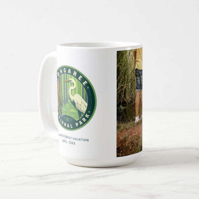 Congaree National Park Kaffeetasse (Vorderseite Links)