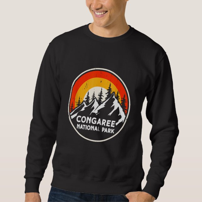 Congaree National Park Mountain Camping South Caro Sweatshirt (Vorderseite)