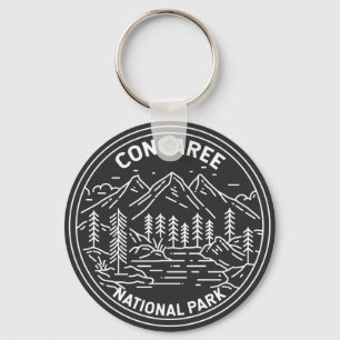 Congaree National Park South Carolina Monoline Schlüsselanhänger