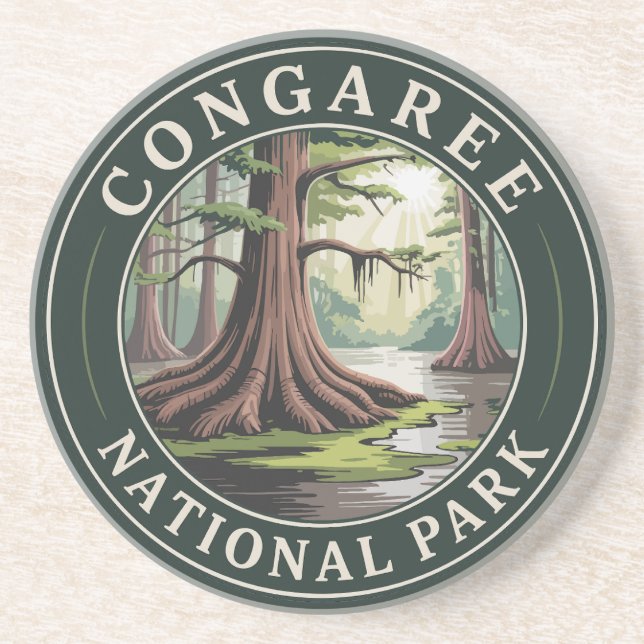 Congaree-Nationalpark Getränkeuntersetzer (Vorne)