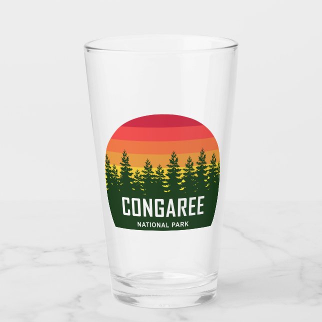 Congaree-Nationalpark Glas (Vorderseite)
