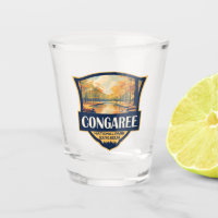 Congaree Nationalpark Illustration Reisen Vintag