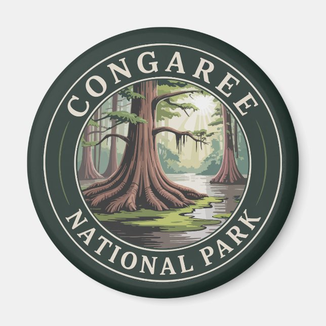 Congaree-Nationalpark Magnet (Vorne)