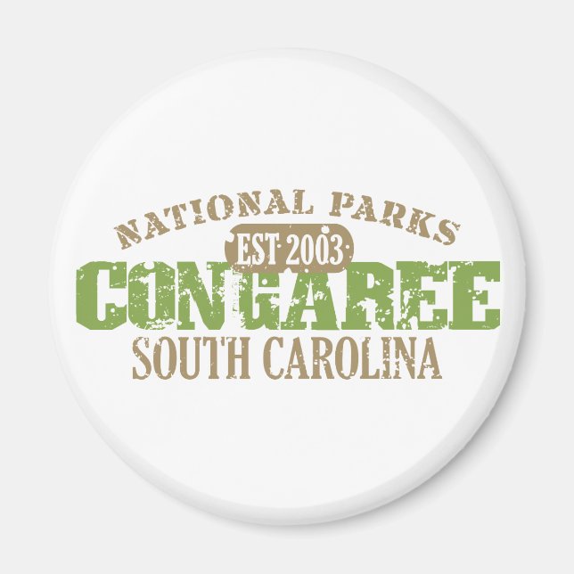 Congaree-Nationalpark Magnet (Vorne)