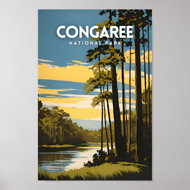 Congaree-Nationalpark Poster (Vorne)