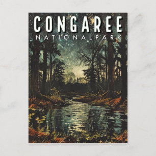 Congaree-Nationalpark Postkarte