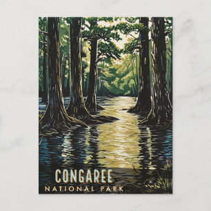 Congaree-Nationalpark Postkarte