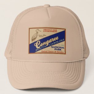 Congaree Nationalpark (Reiher) Truckerkappe