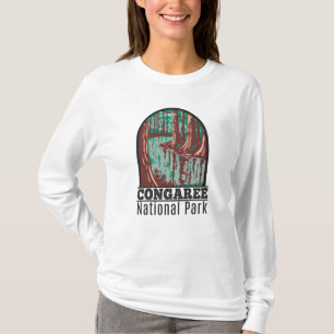 Congaree Nationalpark South Carolina Vintage T-Shi T-Shirt