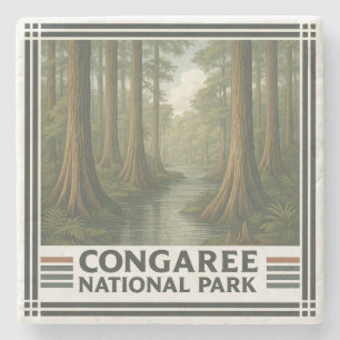 Congaree-Nationalpark Steinuntersetzer