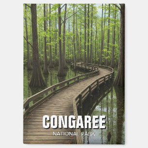 Congaree Nationalpark Süd Carolina Magnet